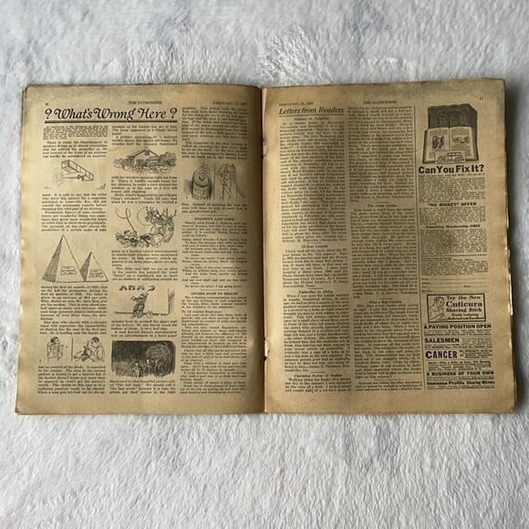 VINTAGE 100 Year Old Newspaper “The Pathfinder” Newspaper February 12, 1… - Picture 9 of 12
